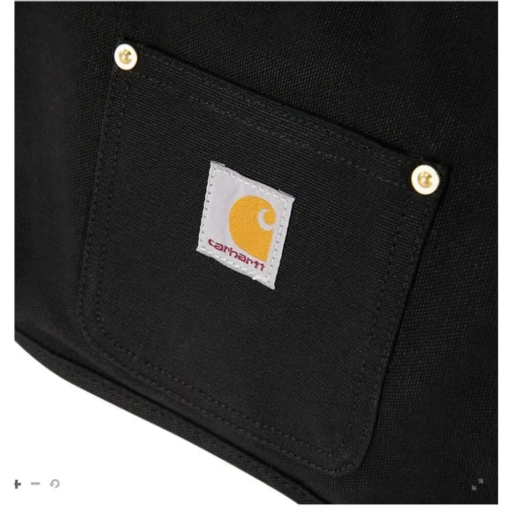 Carhartt Black Waterproof Weather Resist Jacket for Dogs Adjustable Sz Med NWOT